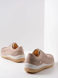 Wolky Celebration - safari nubuck<DAMES Lage Veterschoenen|Sneakers