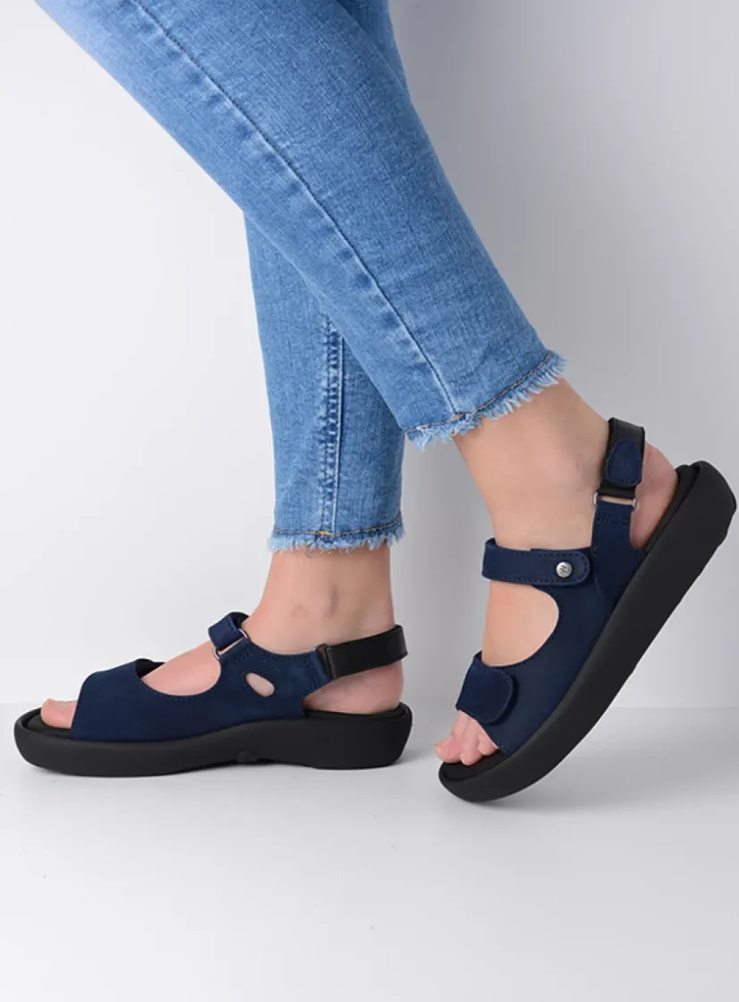 Wolky Celine XW - denim nubuck<DAMES Sandalen