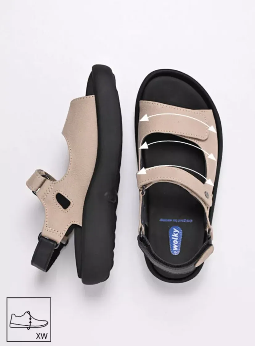 Wolky Celine XW - safari nubuck<DAMES Sandalen