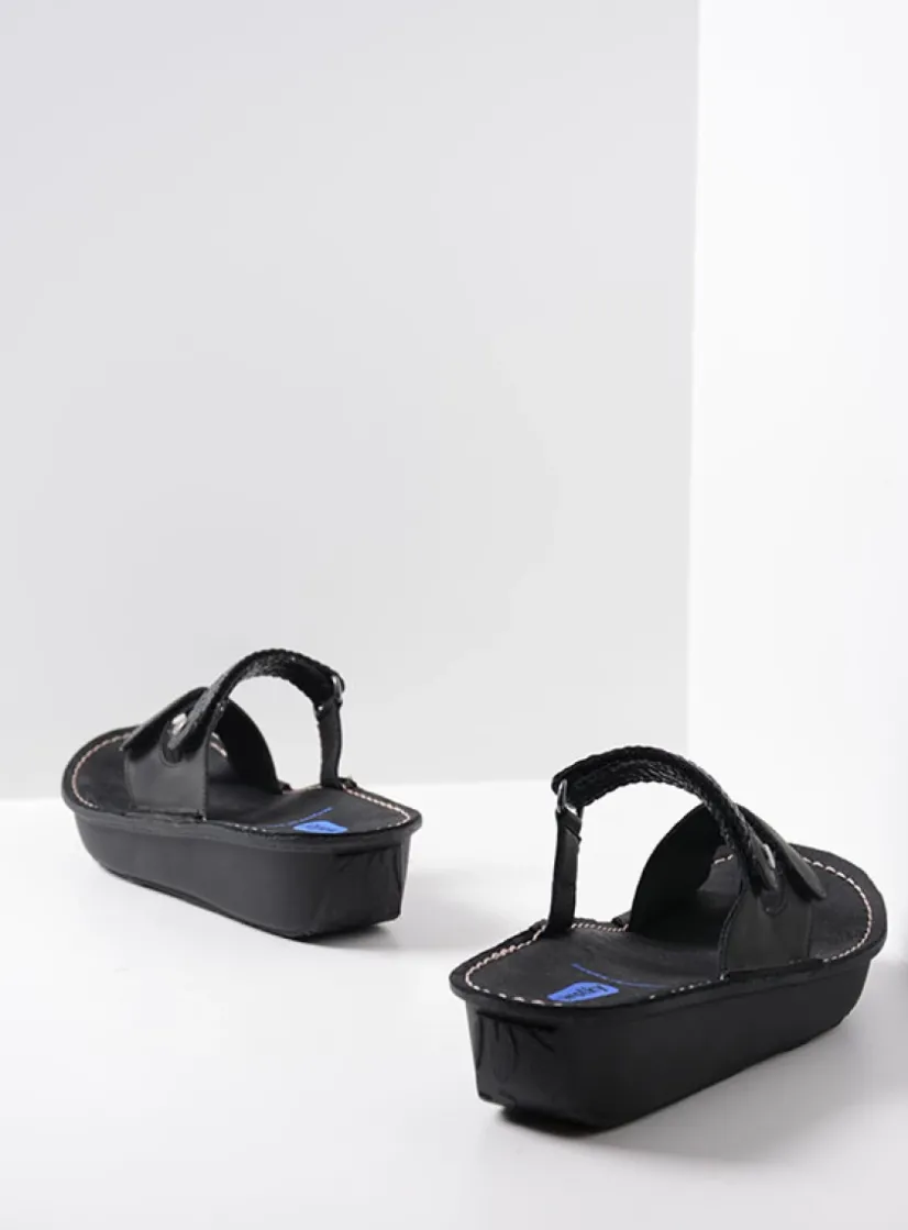 Wolky Chicama - zwart biocare<DAMES Slippers