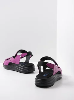 Wolky Cirro - fuchsia leer<DAMES Sandalen