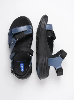 Wolky Cirro - jeans leer<DAMES Sandalen