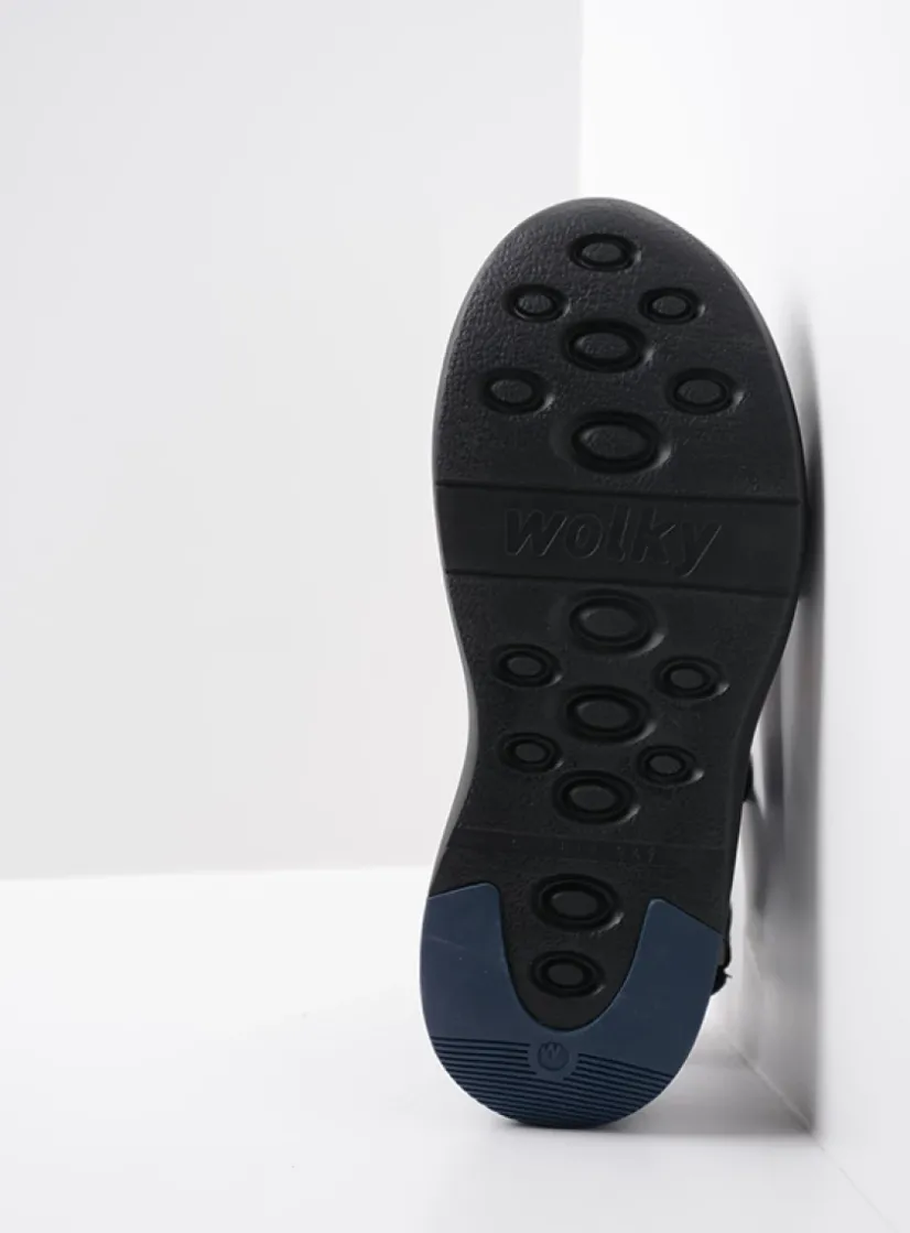 Wolky Cirro - jeans leer<DAMES Sandalen