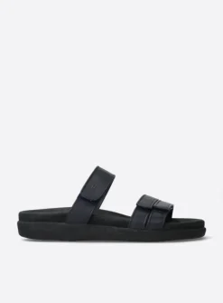 Wolky Cirrus - donkerblauw leer<DAMES Slippers
