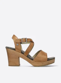 Wolky Cloudy - naturel leer<DAMES Sandalen
