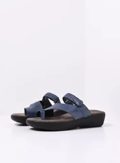 Wolky Collins - jeans nubuck<DAMES Slippers