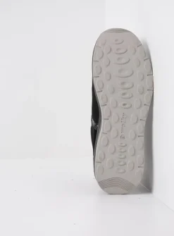 Wolky Comrie - zwart combi leer<DAMES Lage Veterschoenen|Wandelschoenen