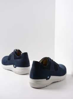 Wolky Cool - denim nubuck<DAMES Lage Veterschoenen