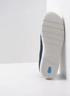 Wolky Cool - denim nubuck<DAMES Lage Veterschoenen