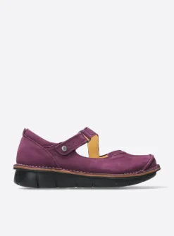 Wolky Cordoba - fuchsia nubuck<DAMES Herfst/Winter|Bandschoenen