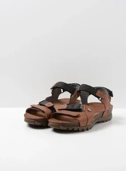 Wolky Cradle - cognac leer<DAMES Sandalen