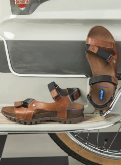 Wolky Cradle - cognac leer<DAMES Sandalen