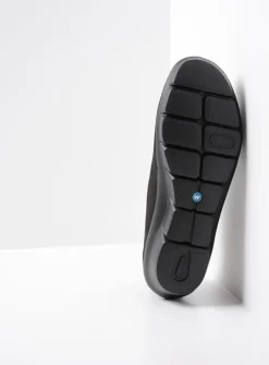 Wolky Cursa - zwart nubuck<DAMES Instappers|Herfst/Winter