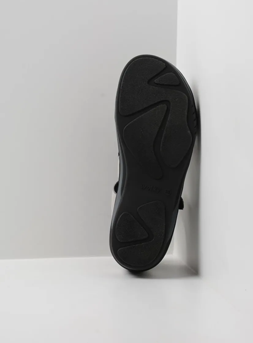 Wolky Desh - gebroken wit leer<DAMES Sandalen