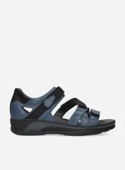 Wolky Desh - jeans leer<DAMES Sandalen