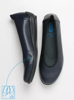 Wolky Duncan F2F - blauw biocare<DAMES Instappers|Herfst/Winter