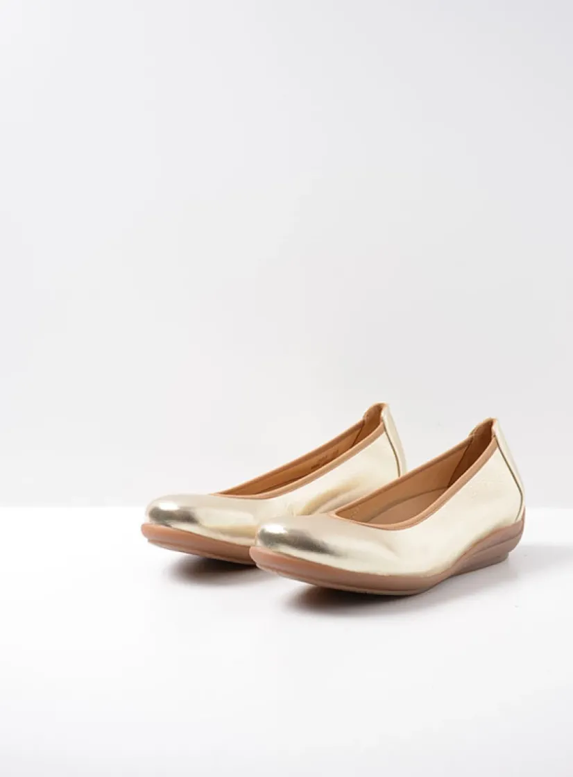 Wolky Duncan F2F - champagne biocare<DAMES Instappers|Herfst/Winter