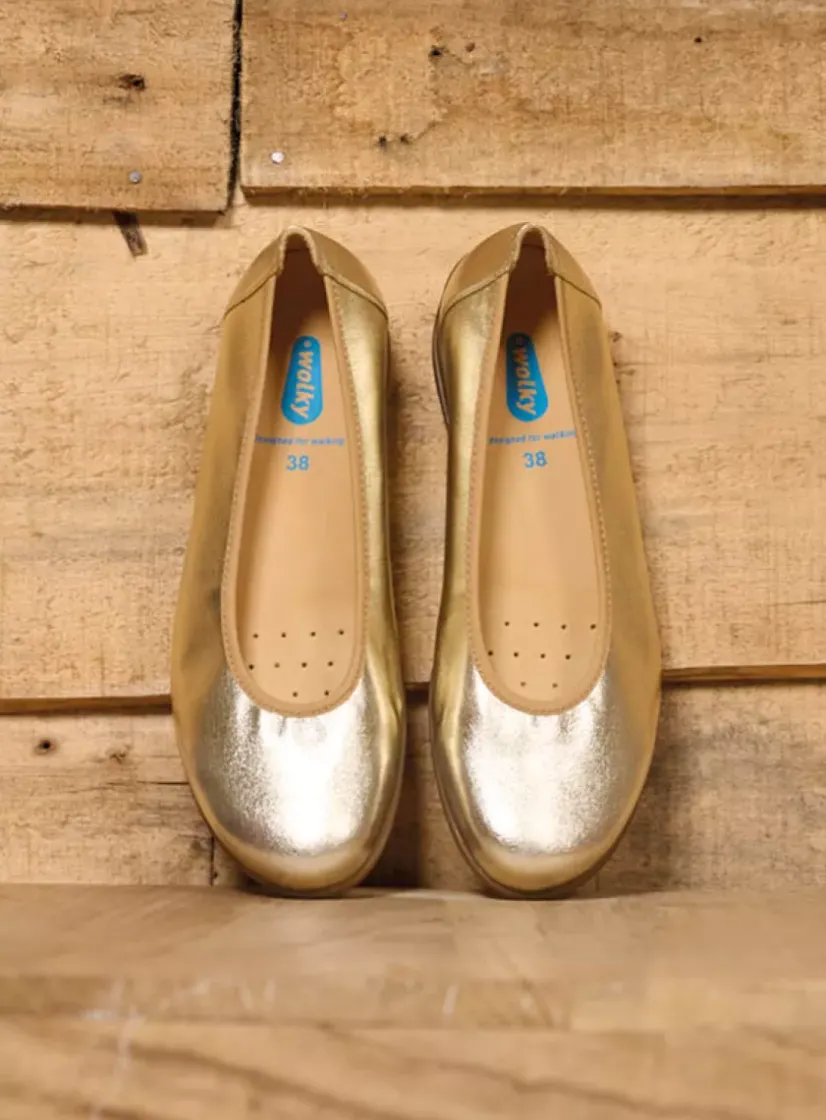 Wolky Duncan F2F - champagne biocare<DAMES Instappers|Herfst/Winter