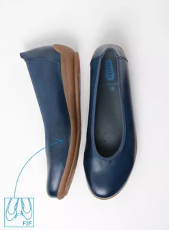 Wolky Duncan F2F - denim biocare<DAMES Instappers|Herfst/Winter