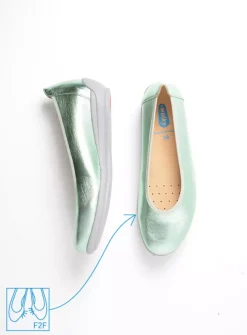 Wolky Duncan F2F - groen biocare<DAMES Instappers|Herfst/Winter