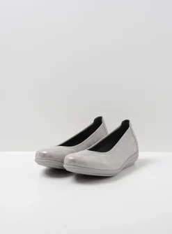 Wolky Duncan F2F - zilvergrijs biocare<DAMES Instappers|Herfst/Winter