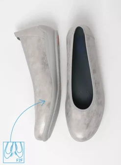 Wolky Duncan F2F - zilvergrijs biocare<DAMES Instappers|Herfst/Winter