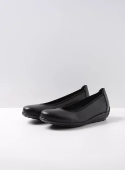 Wolky Duncan F2F - zwart biocare<DAMES Instappers|Herfst/Winter