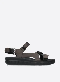 Wolky Energy Lady - bruin gevet leer<DAMES Sandalen