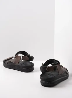 Wolky Energy Lady - bruin gevet leer<DAMES Sandalen