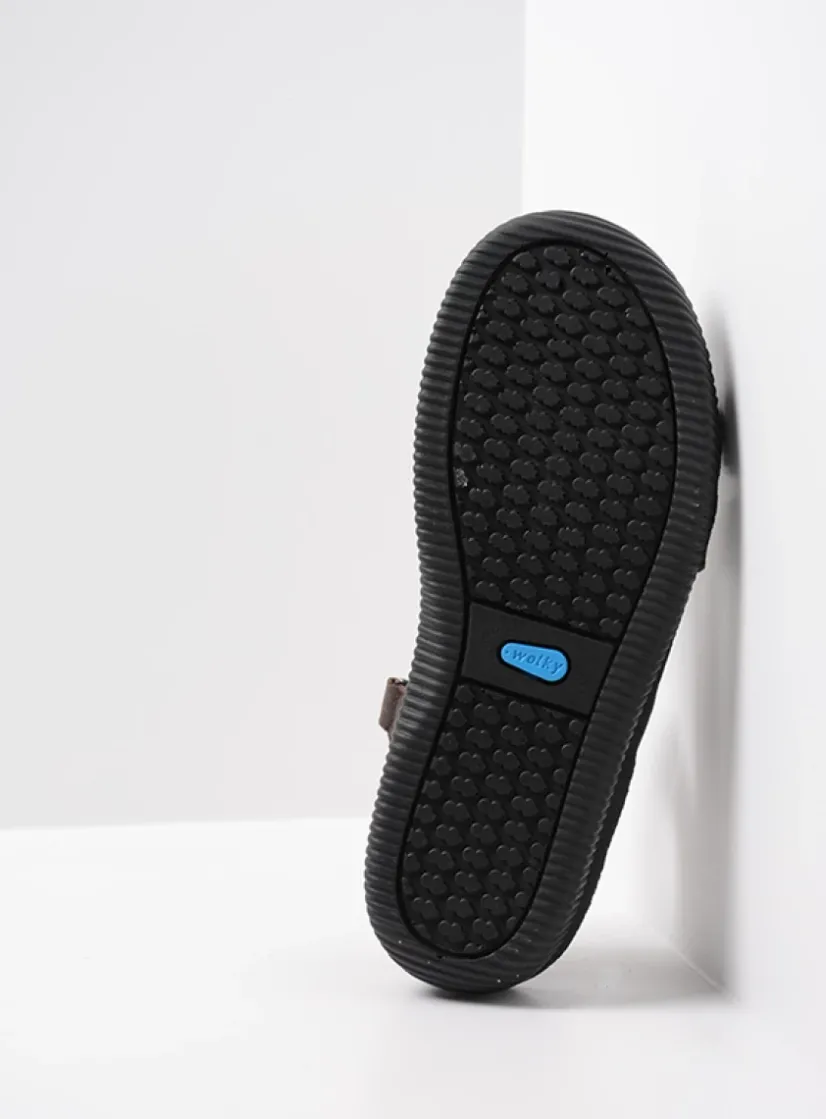 Wolky Energy Lady - bruin gevet leer<DAMES Sandalen
