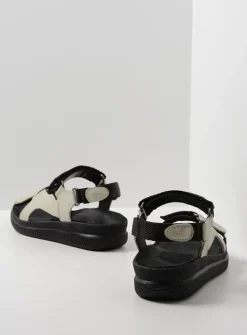 Wolky Energy Lady - gebroken wit gevet leer<DAMES Sandalen