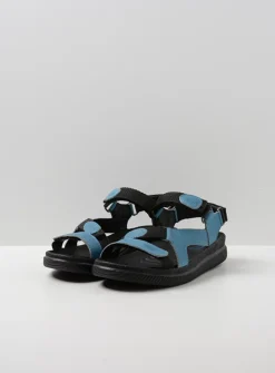 Wolky Energy Lady - jeans gevet leer<DAMES Sandalen