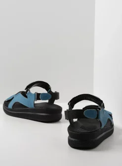 Wolky Energy Lady - jeans gevet leer<DAMES Sandalen