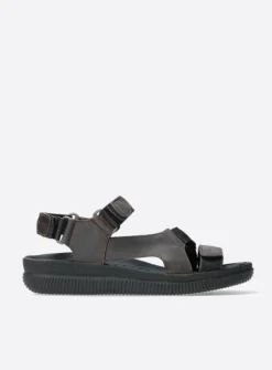 Wolky Energy Men - bruin gevet leer<Heren Sandalen Voor Heren