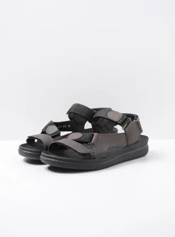 Wolky Energy Men - bruin gevet leer<Heren Sandalen Voor Heren