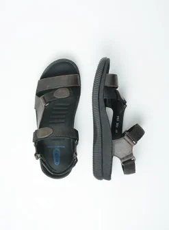 Wolky Energy Men - bruin gevet leer<Heren Sandalen Voor Heren