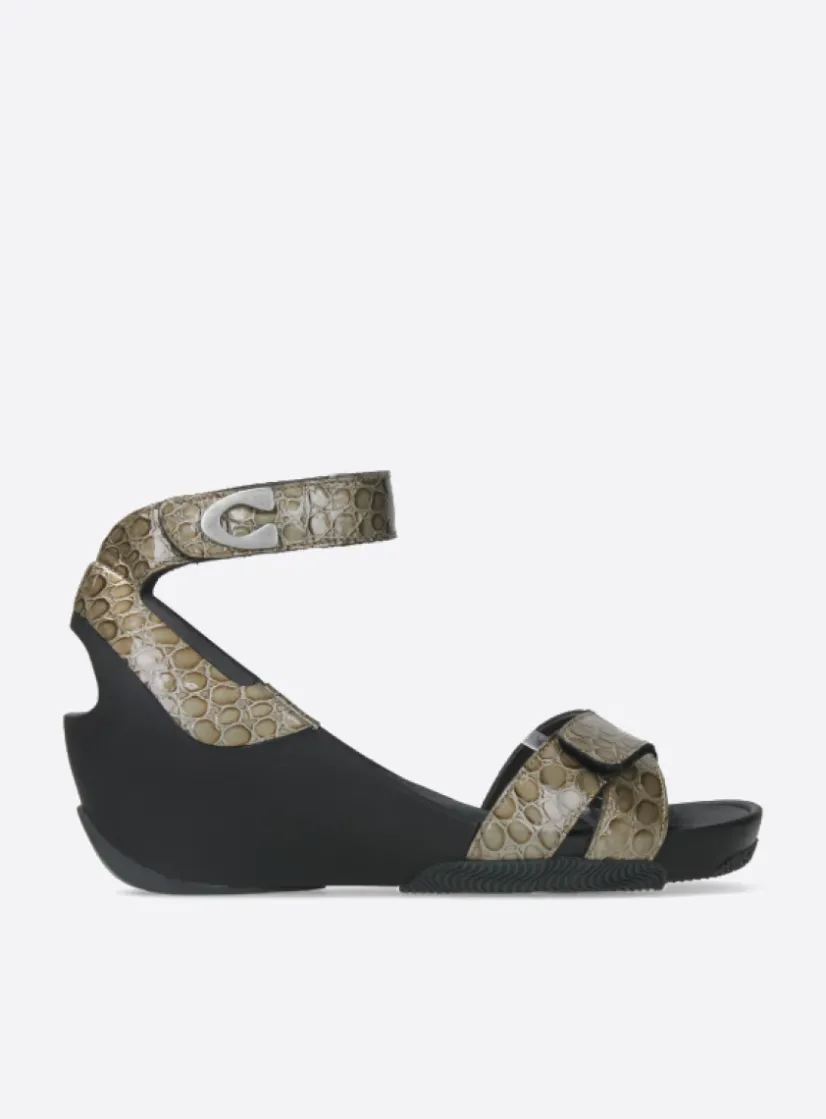 Wolky Era - taupe leer<DAMES Sandalen