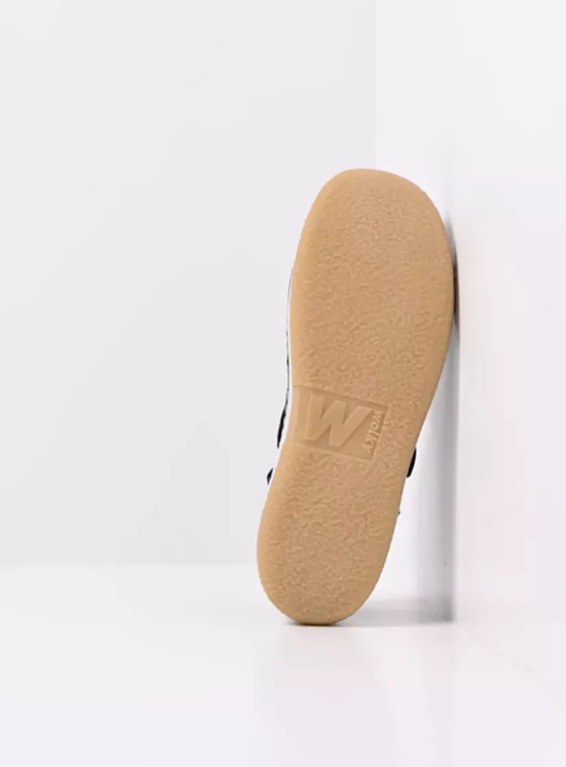 Wolky Esperanza - zwart effectleer<DAMES Bandschoenen