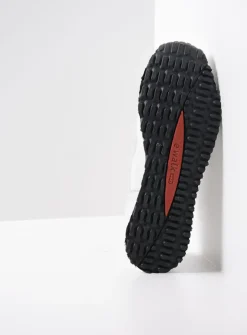 Wolky e-Walk - grijs/jeans leer<DAMES Lage Veterschoenen|Wandelschoenen