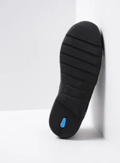 Wolky Feltwell - blauw nubuck<DAMES Lage Veterschoenen|Wandelschoenen