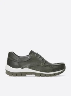 Wolky Fly - cactus leer<DAMES Lage Veterschoenen|Herfst/Winter