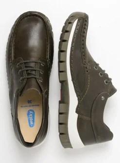 Wolky Fly - cactus leer<DAMES Lage Veterschoenen|Herfst/Winter