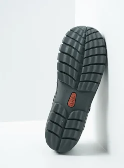 Wolky Fly - zwart nubuck<DAMES Lage Veterschoenen|Herfst/Winter