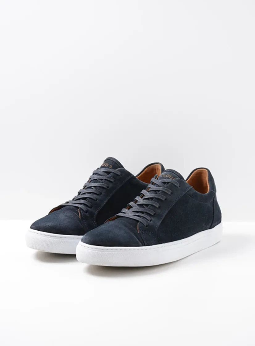 Wolky Forecheck - blauw suede<Heren Veterschoenen Heren|Sneakers Heren