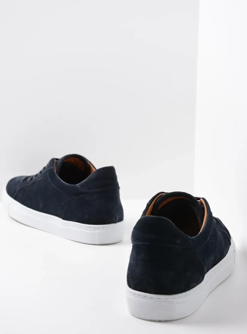 Wolky Forecheck - blauw suede<Heren Veterschoenen Heren|Sneakers Heren