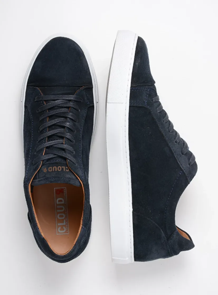 Wolky Forecheck - blauw suede<Heren Veterschoenen Heren|Sneakers Heren