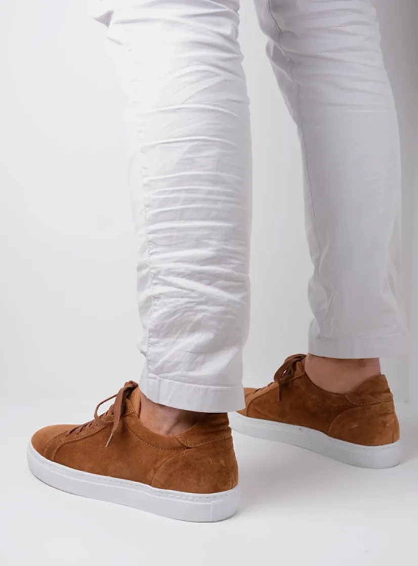 Wolky Forecheck - cognac suede<Heren Veterschoenen Heren|Sneakers Heren