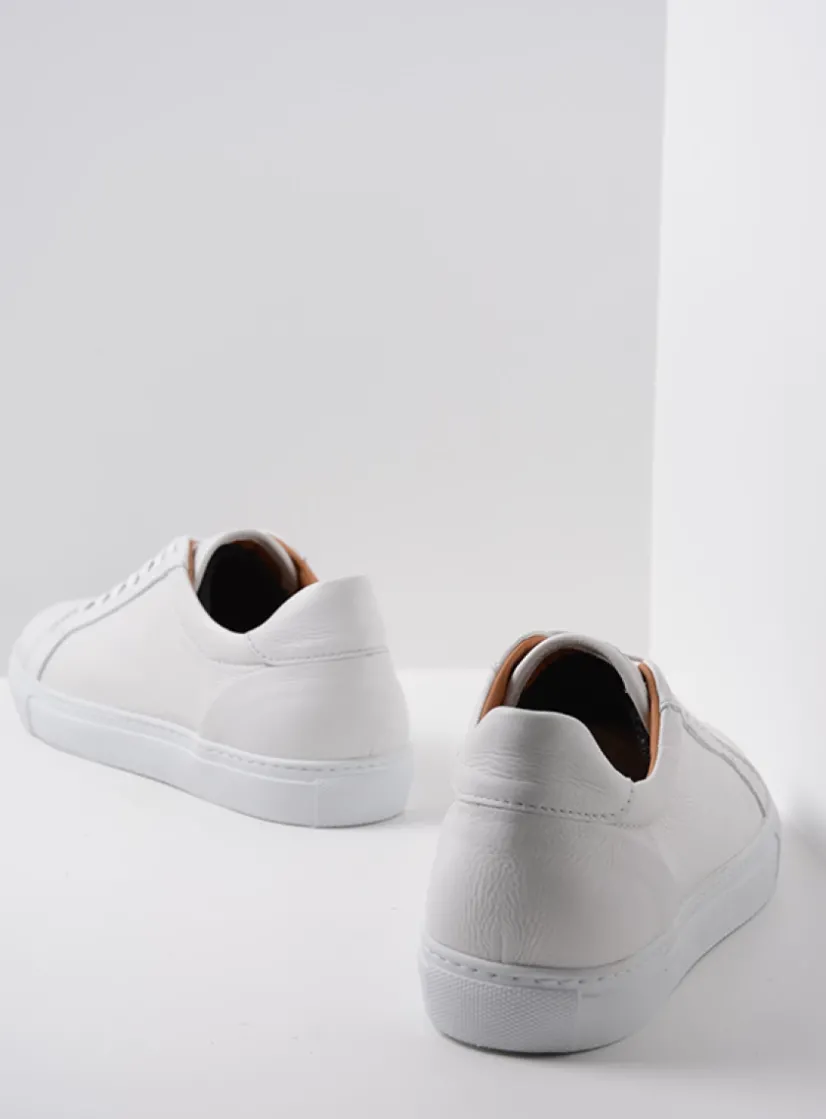 Wolky Forecheck - wit leer<Heren Veterschoenen Heren|Sneakers Heren