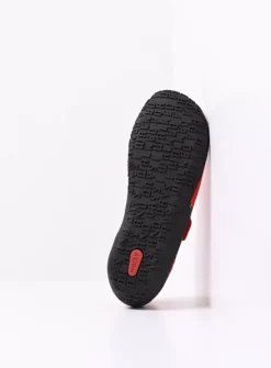 Wolky Fresh - rood nubuck<DAMES Bandschoenen