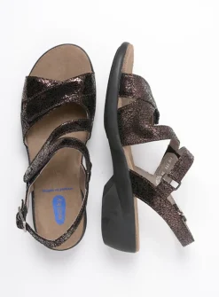 Wolky Fria - bruin leer<DAMES Sandalen